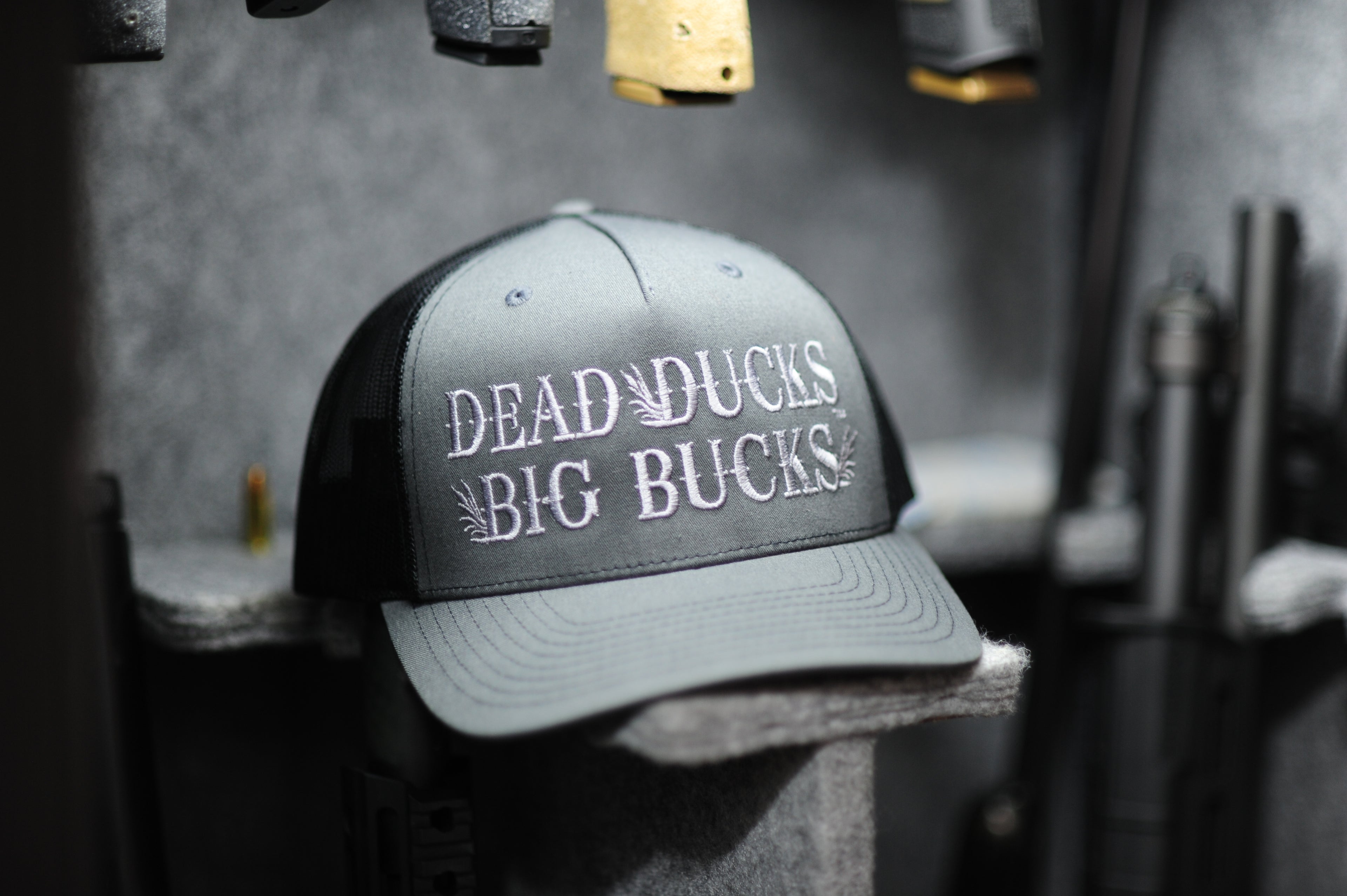 DDBB Embroidered Cattail Trucker Hat