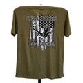DDBB Military Green Flag Shirt