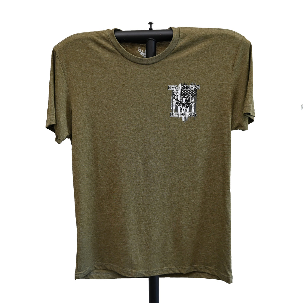 DDBB Military Green Flag Shirt