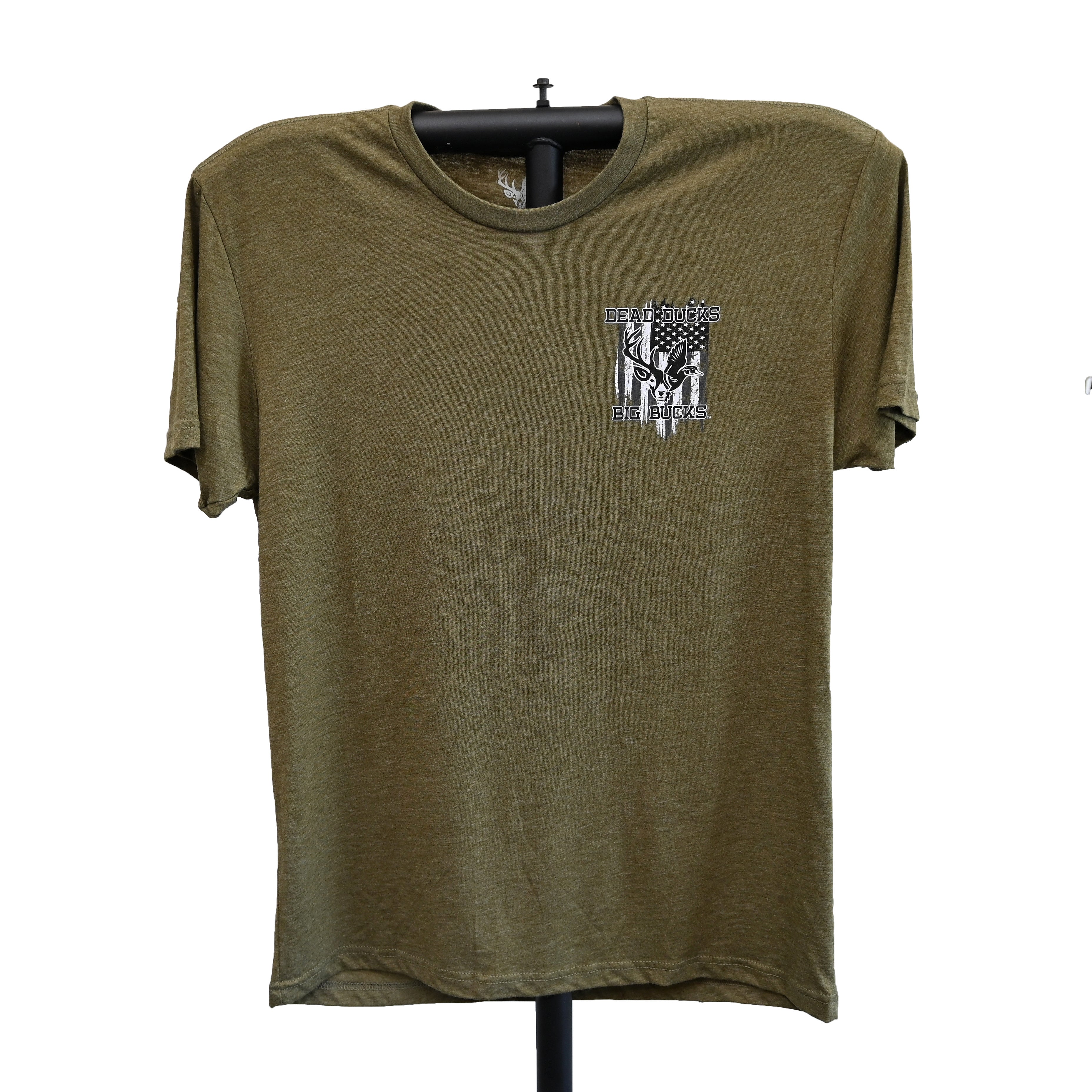 DDBB Military Green Flag Shirt